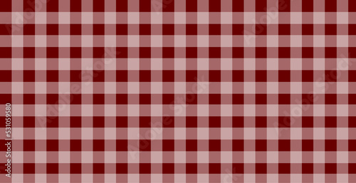Red picnic plaid flannel background design vector illustration.