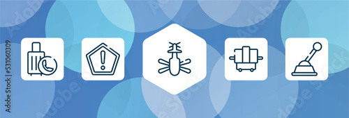 car repair outline icon set isolated on blue abstract background. thin line icons such as final call, precaution, helicopter bottom view, x-ray, gearshift vector. can be used for web and mobile.