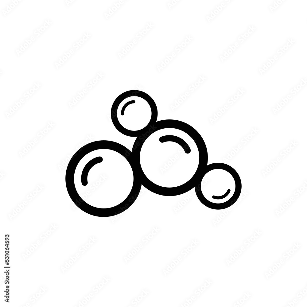 Creative Bubble Icon Vector Template Creative Bubble Icon Vector Template