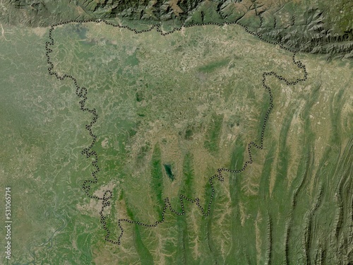 Sylhet, Bangladesh. Low-res satellite. No legend photo