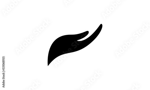 Hand Care Logo vector icon Business