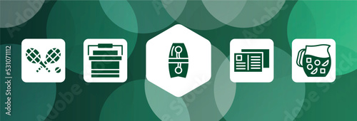 summer filled icon set isolated on abstract background. glyph icons such as rackets, portable fridge, bodyboard, postcard, sangria vector. can be used for web and mobile.