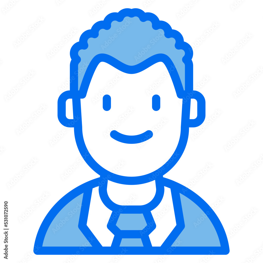 Fototapeta premium man icon
