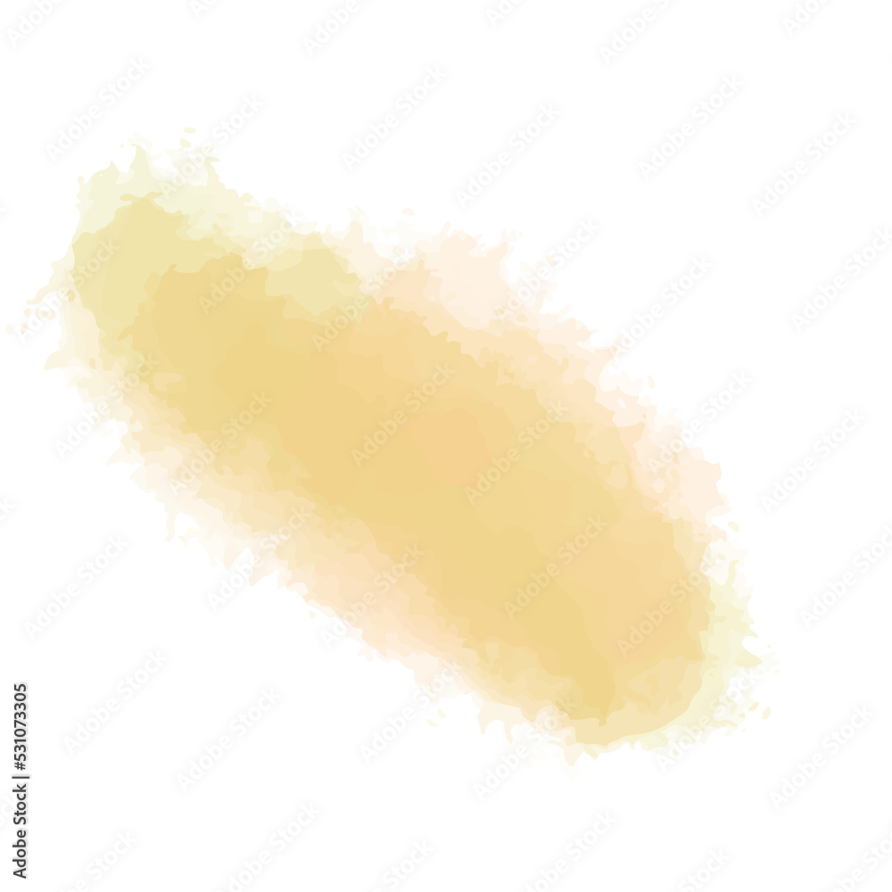 Obraz premium Abstract watercolor spot on a transparent background. A textural color spot without a background. Use for the design of business cards, postcards, invitations, website, stickers, text backing.