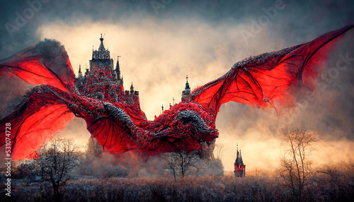 Fairy scaly dragon