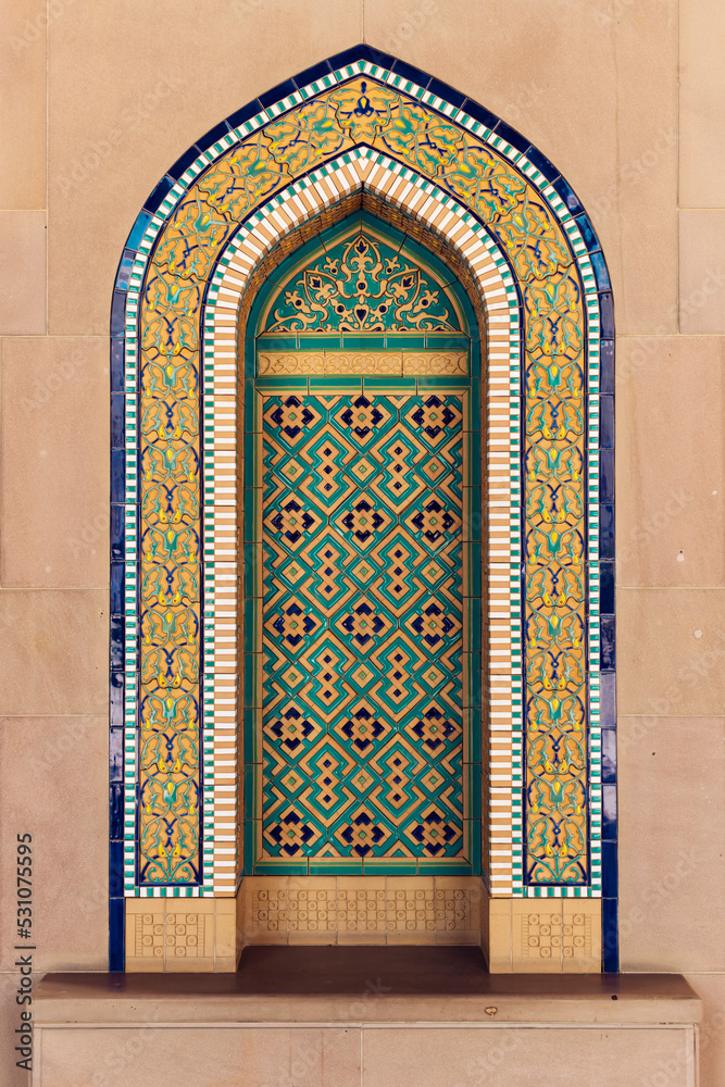 Details of Muscat mosque Sheikh Qaboos Oman