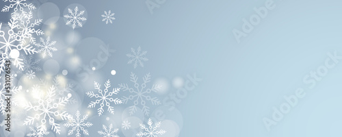 winter snowflakes shape - snow design element - christmas snowfall happy new year theme