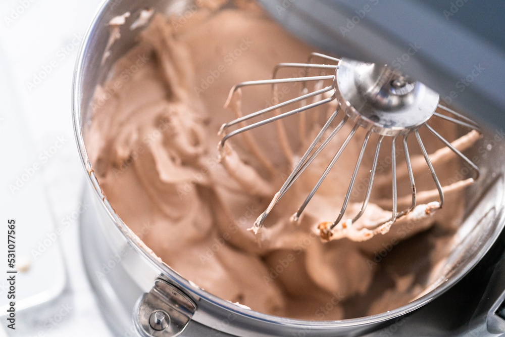 Fototapeta premium Chocolate ice cream