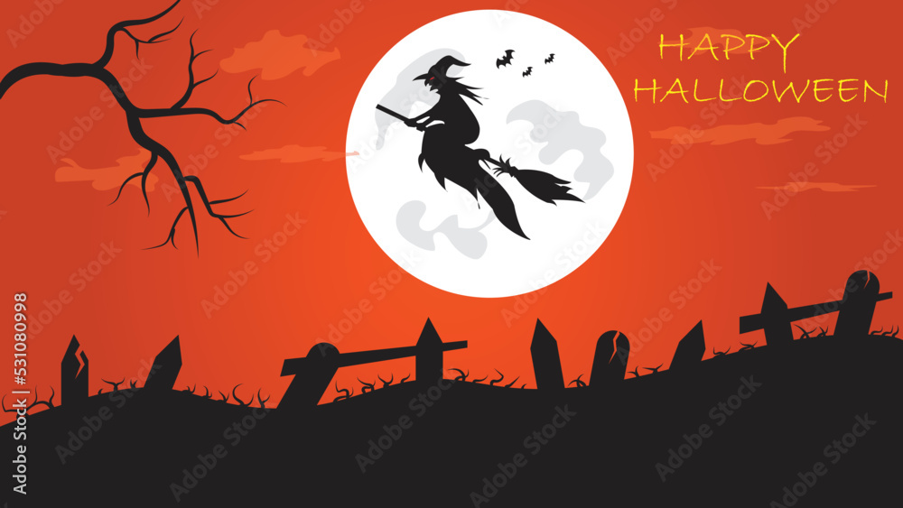 Vector BackgroundHalloween WallpaperInvitation CardsHalloween Saint Trick Orthodox Jack O LanternHaunted House With Text Insert Space