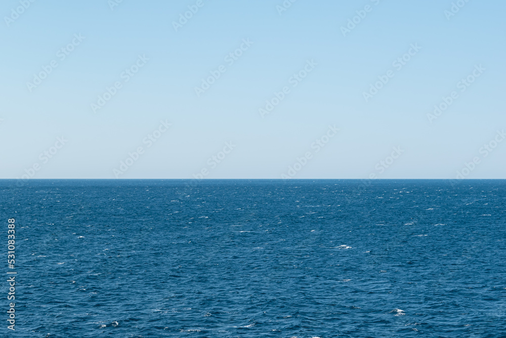 Fototapeta premium Blue Sea around Thassos, Greece