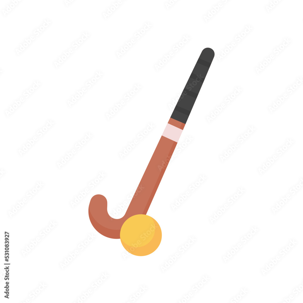hockey stick and ball Equipment for playing sports on ice. hockey stick and ball Equipment for playing sports on ice.