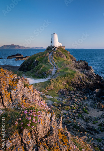 Twr Mawr Lighthouse, Llanddwyn Island (Ynys Llanddwyn), near Newborough, Anglesey, North Wales photo
