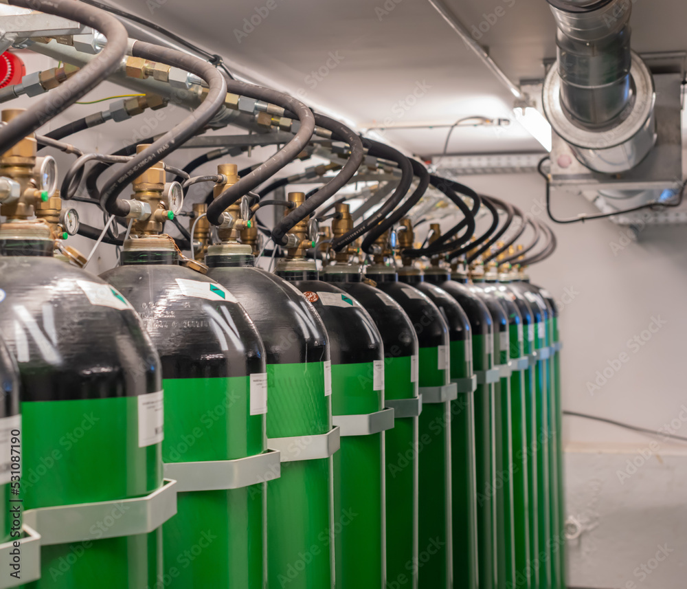 CO2 Löschanlage für ein Rechenzentrum