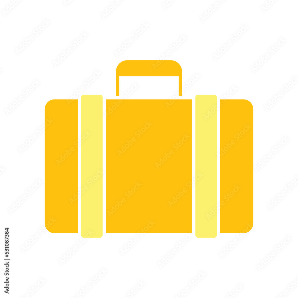 Travel or tourist bag Bag, Handbag, Baggage, luggage line Element In Trendy Style. Briefcase travelling for summer holiday and vacation icon. Vector illustration filled outline style. EPS10 Travel or tourist bag Bag, Handbag, Baggage, luggage line Element In Trendy Style. Briefcase travelling for summer holiday and vacation icon. Vector illustration filled outline style. EPS10