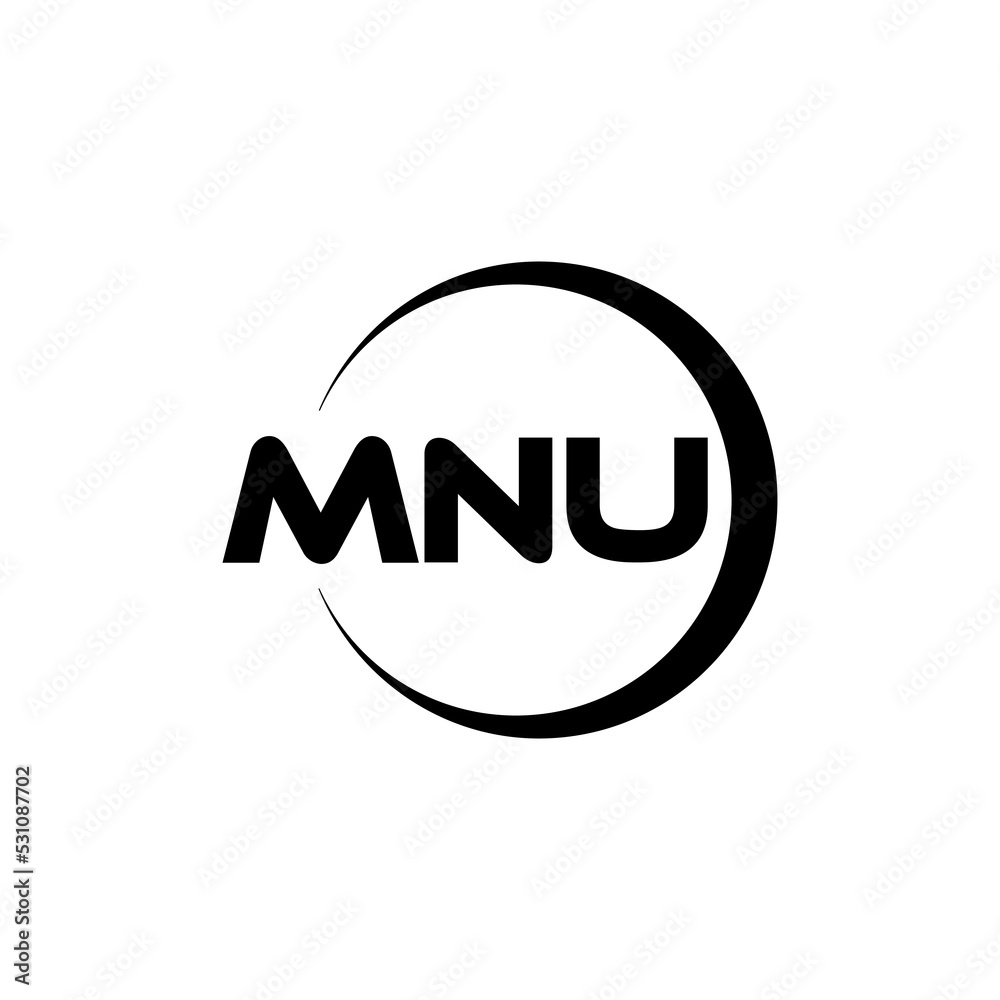 MNU letter logo design with white background in illustrator, cube logo, vector logo, modern alphabet font overlap style. calligraphy designs for logo, Poster, Invitation, etc. MNU letter logo design with white background in illustrator, cube logo, vector logo, modern alphabet font overlap style. calligraphy designs for logo, Poster, Invitation, etc.