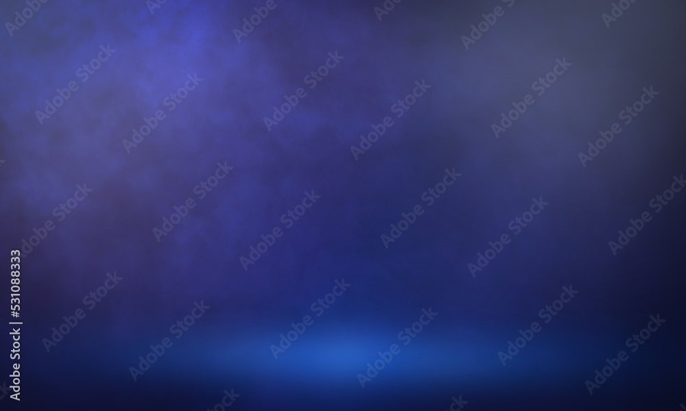 blue and smoke abstract background illustration Sparkling wallpaper and decorations Cool banners on pages, advertisements, websites