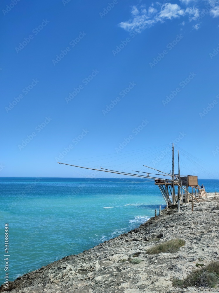 Trabocco sulla costa