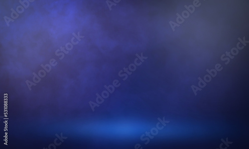 blue and smoke abstract background illustration Sparkling wallpaper and decorations Cool banners on pages, advertisements, websites