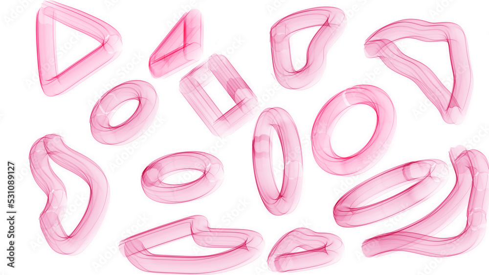 set of background with hearts set of background with hearts
