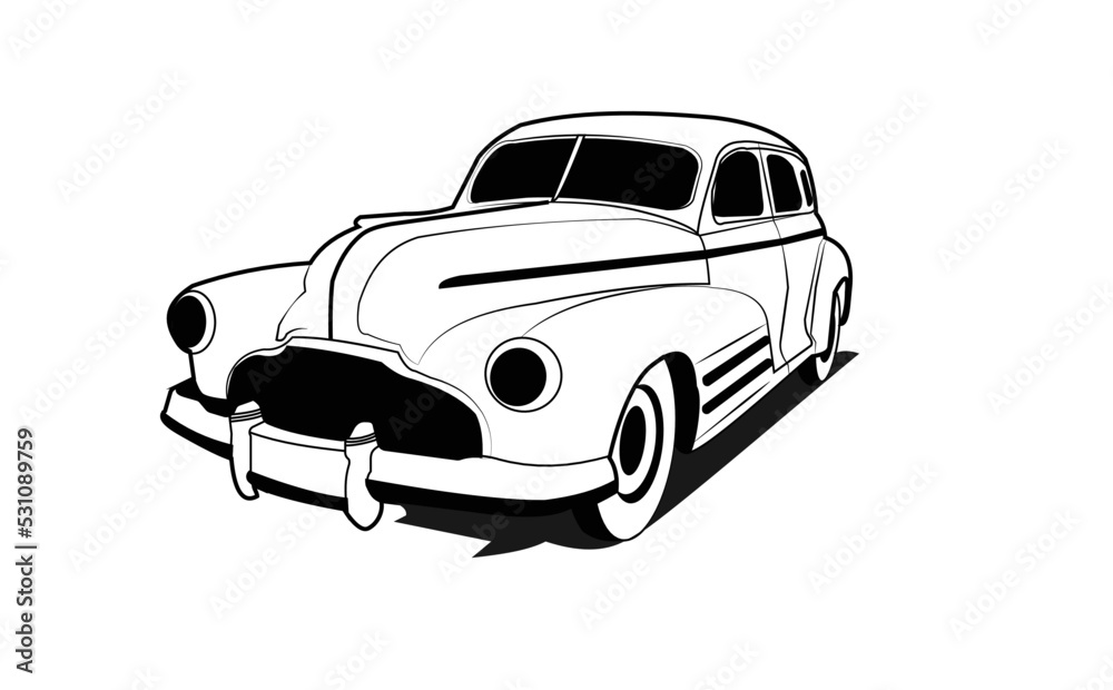 car vector, car vector illustration for conceptual design