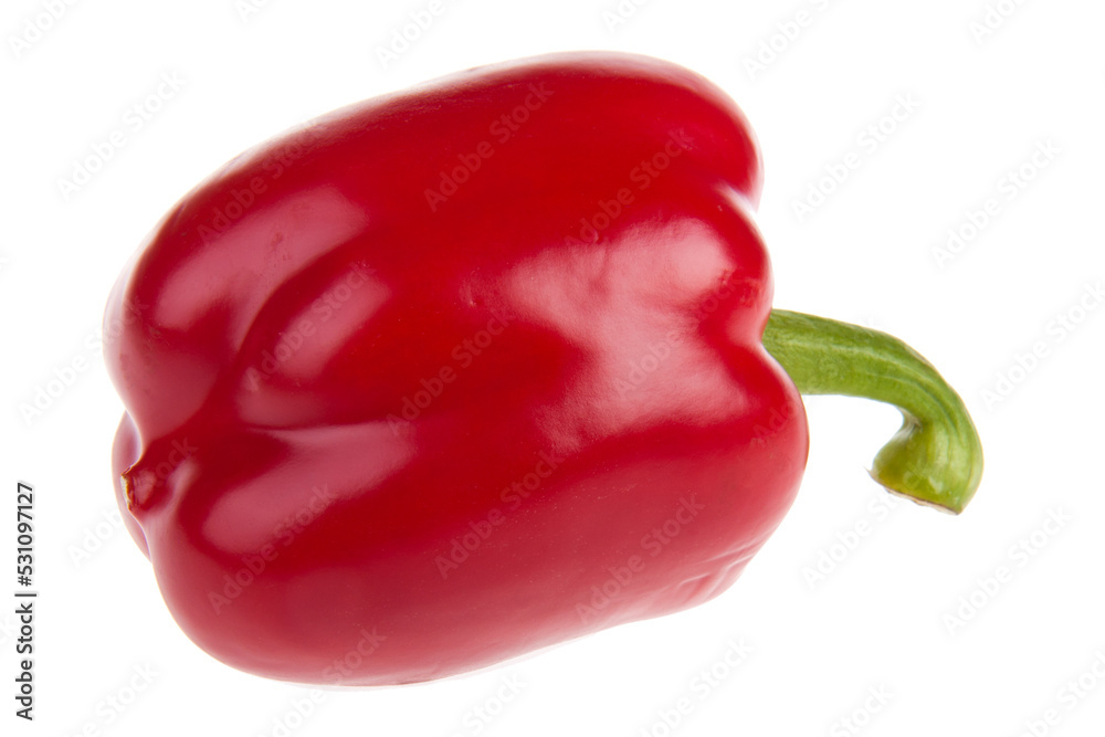 Red bell pepper , transparent background Red bell pepper , transparent background