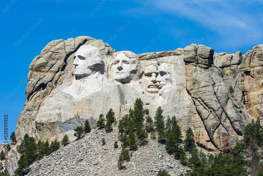 Fototapeta premium Presidents' heads at Mount Rushmore , South Dakota, USA