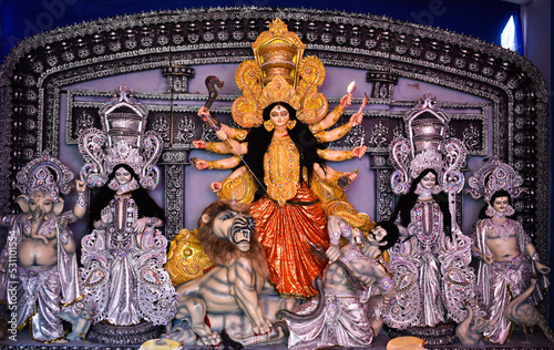 Foto Goddess Durga: Durga Puja is the one of the most famous festival celebrated in K