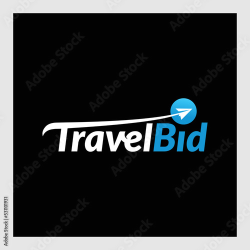 Travel Logo Icon, Vector Design. Summer travel logo icon vector template, Travel agency vector logo template.