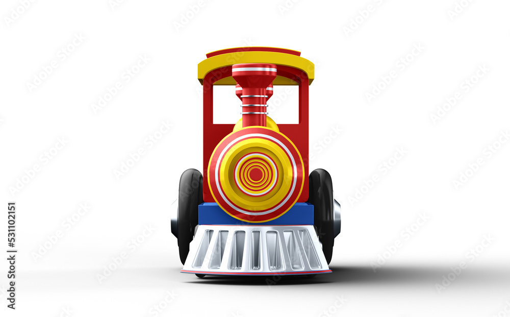 3d colorful toy train 3d colorful toy train