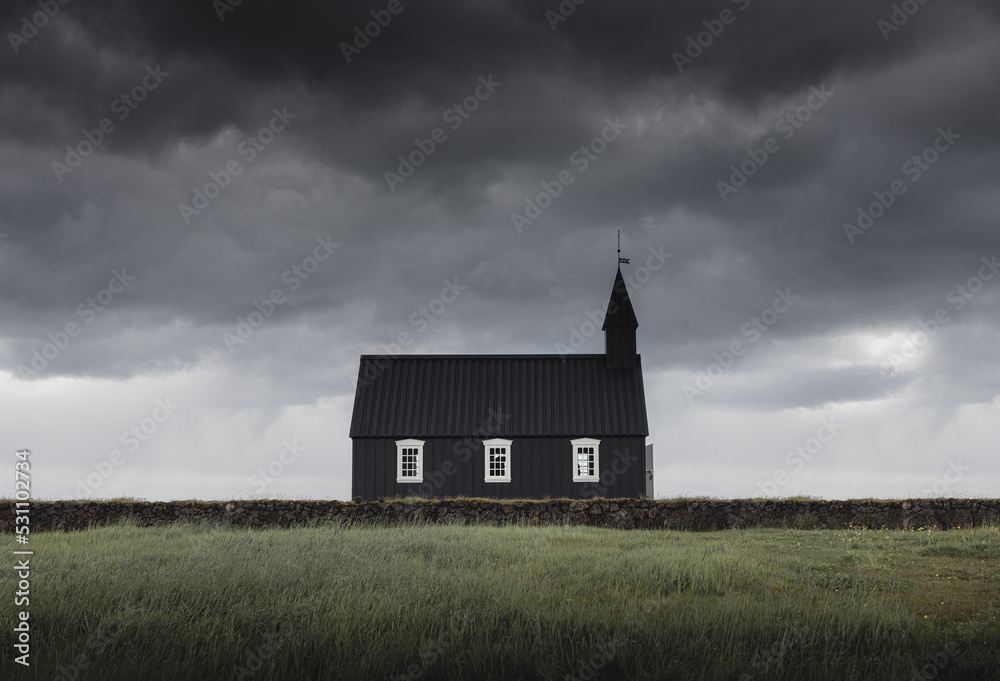 Iceland Black Church