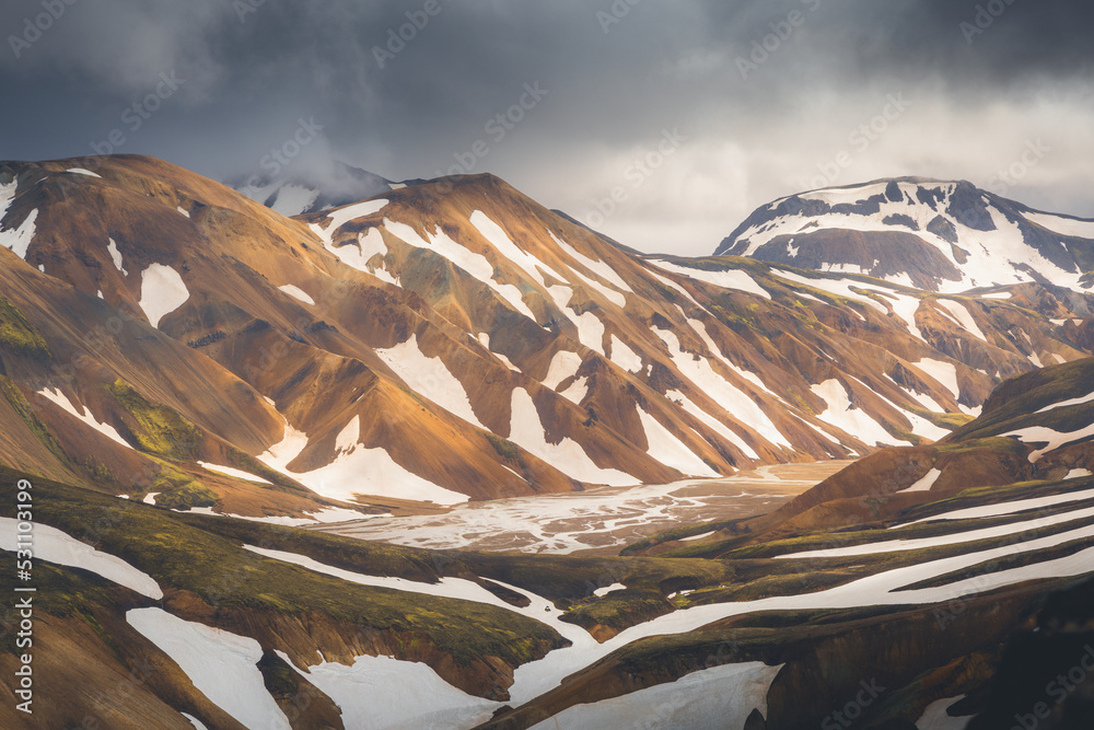 Landmannalaugar Mountains Iceland