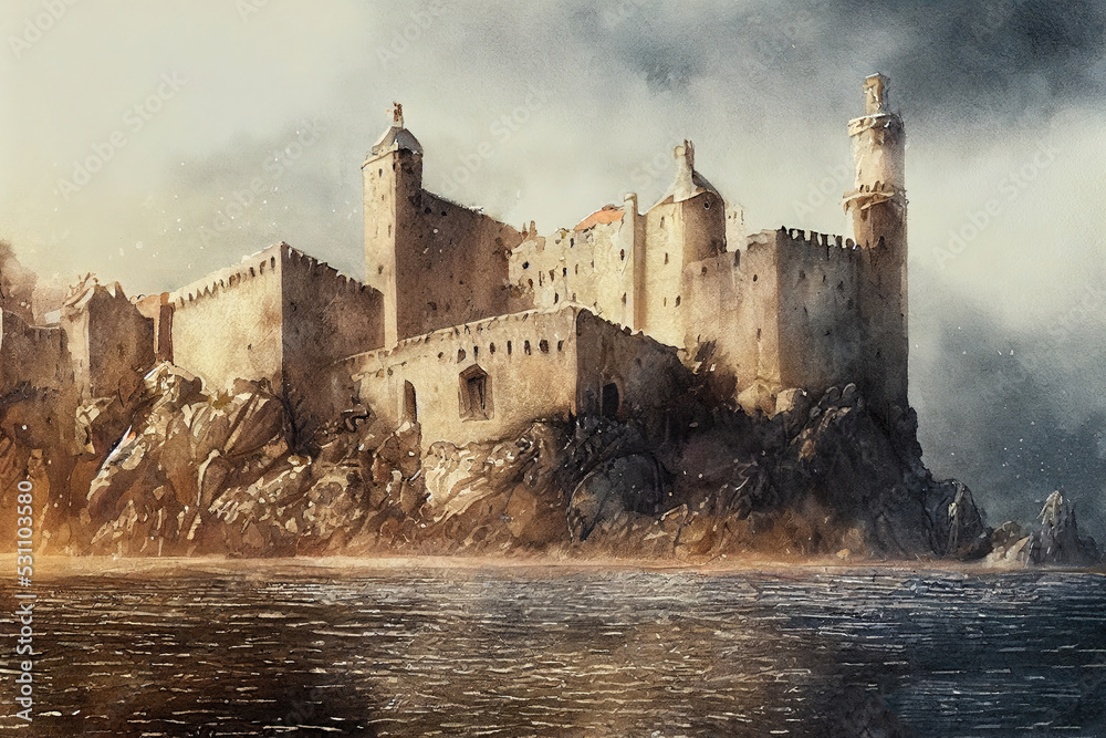 Fantasy Castles Wall Art  Paintings, Drawings & Photograph Art Prints