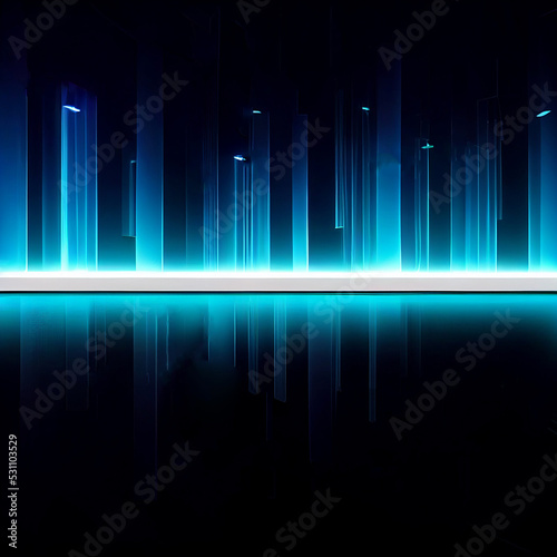An abstract background with beautiful lines of light.