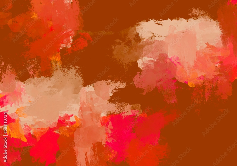 Autumn colors abstract warm tones colorful background design