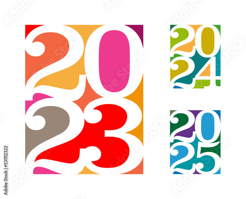 2023, 2024, 2025