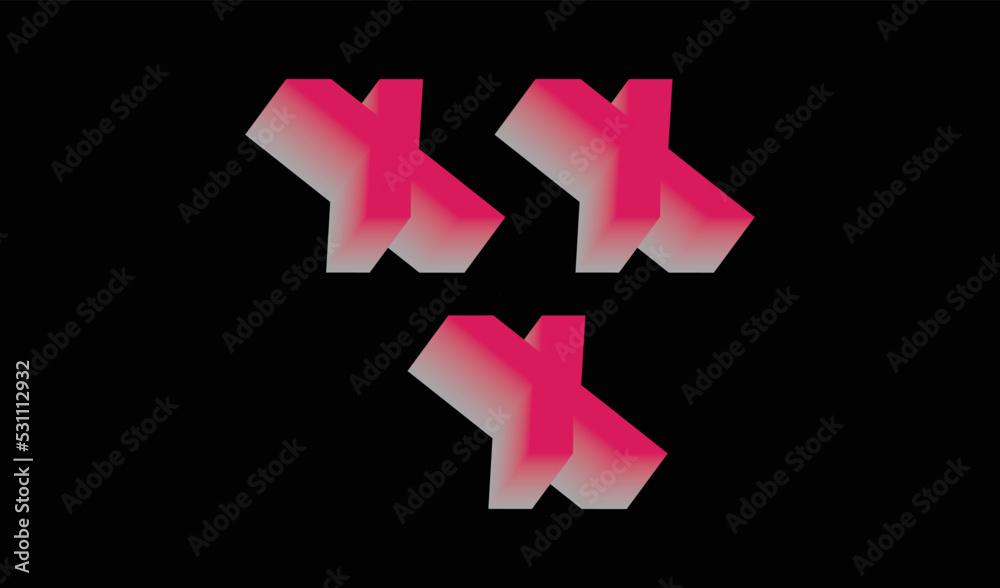 Creative 3D Letter Logo Design Creative 3D Letter Logo Design