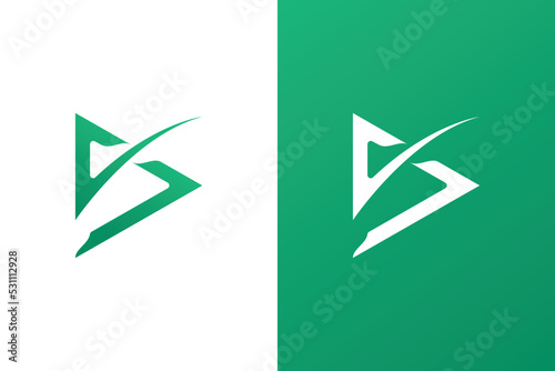 Simple Style Two Letter CL or LC Logo Design