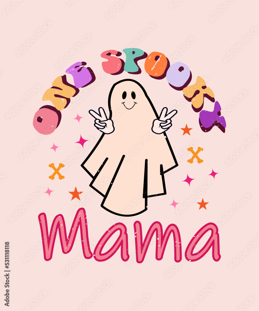one spooky mama cute boo one spooky mama cute boo