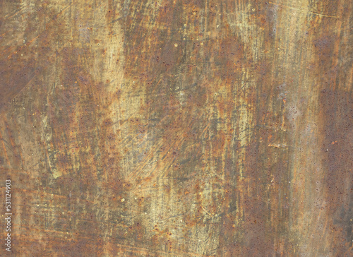 High quality old grunge rusted sheet metal texture, rust and oxidized metal background. Old metal iron panel. © paulmalaianu