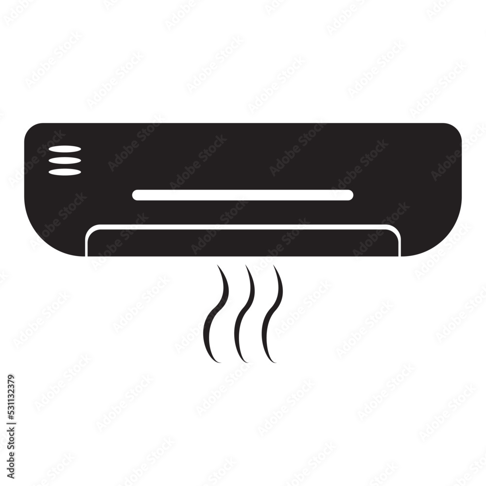 air conditioner icon vector illustration logo designe air conditioner icon vector illustration logo designe