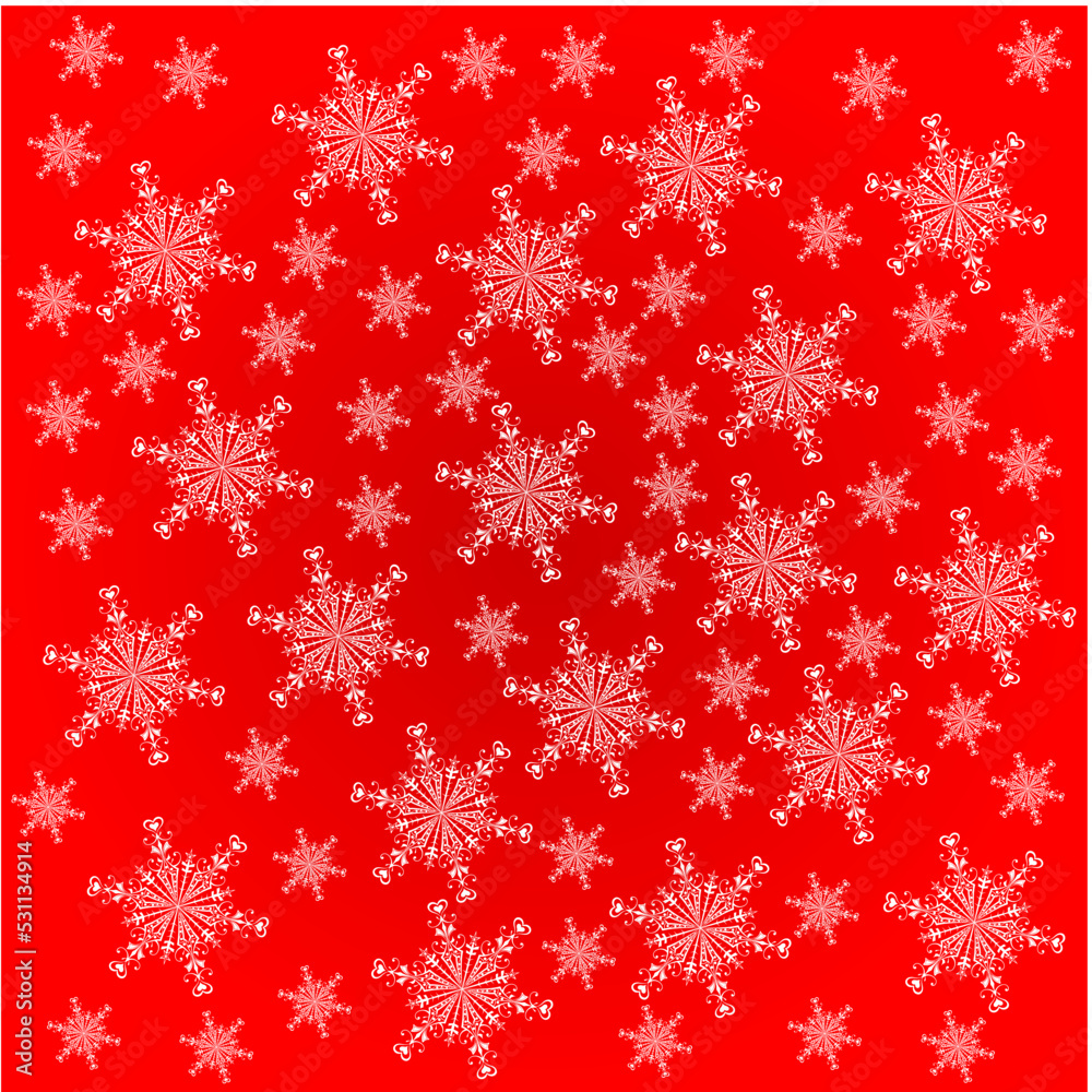 Snow red background. Christmas snowy winter design. White falling snowflakes, abstract landscape. Snow red background. Christmas snowy winter design. White falling snowflakes, abstract landscape.