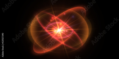 flash glowing Magic light effects