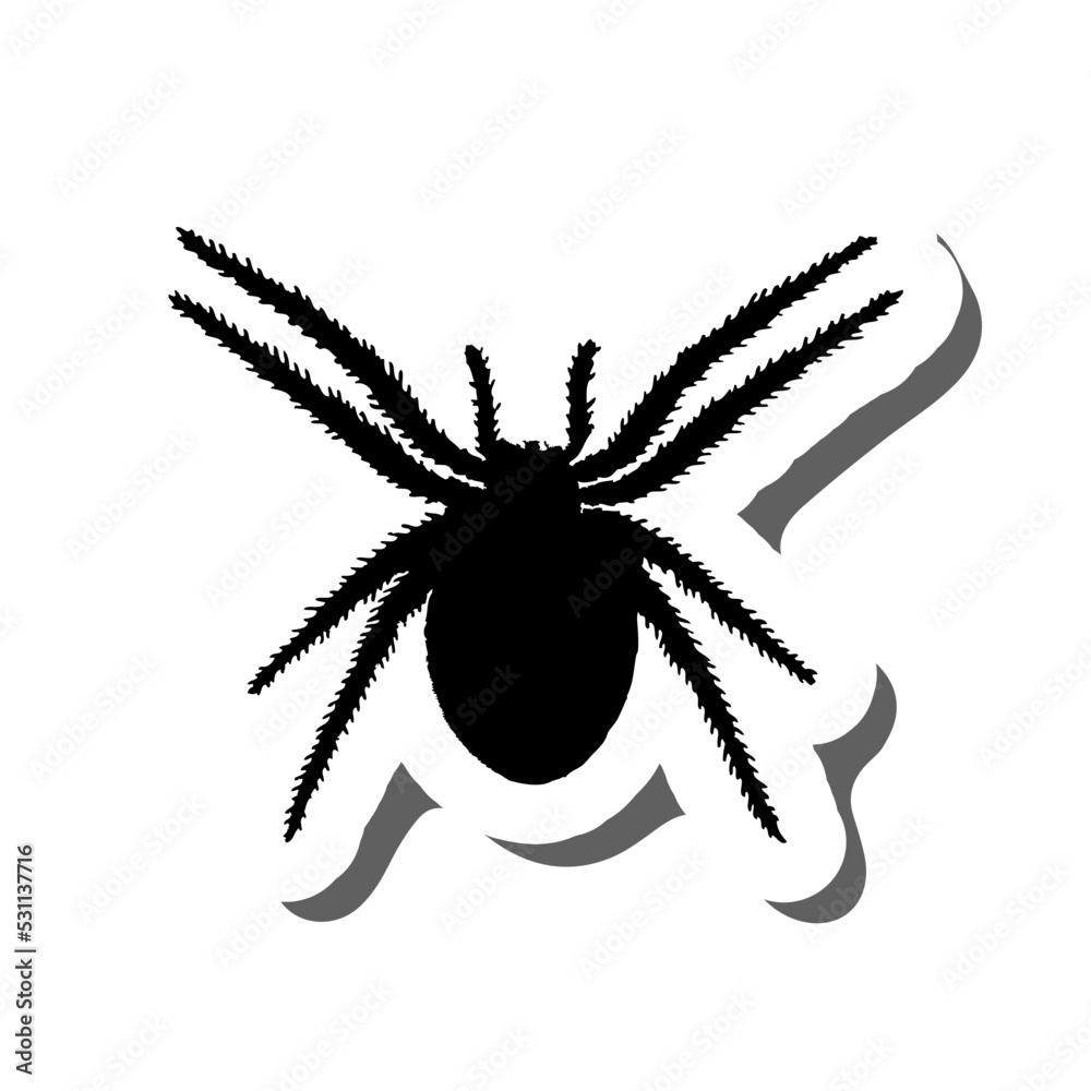 Halloween Spider Sticker