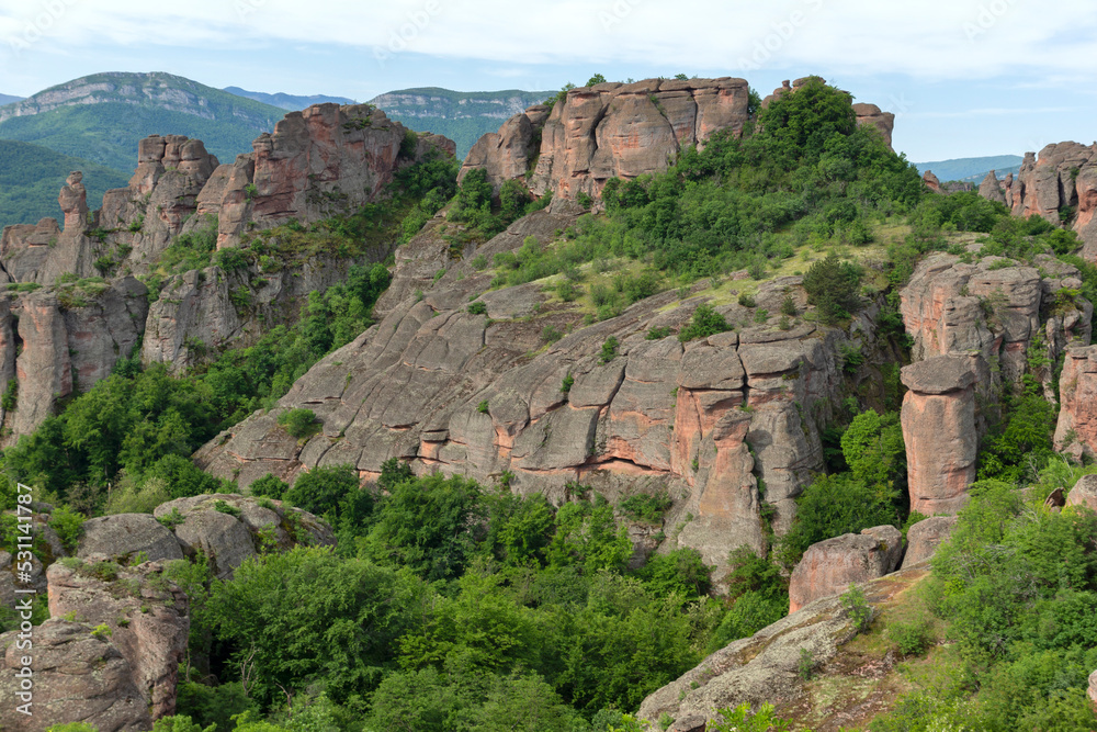 Landscape of Belogradchik Rocks, Vidin Region, Bulgaria