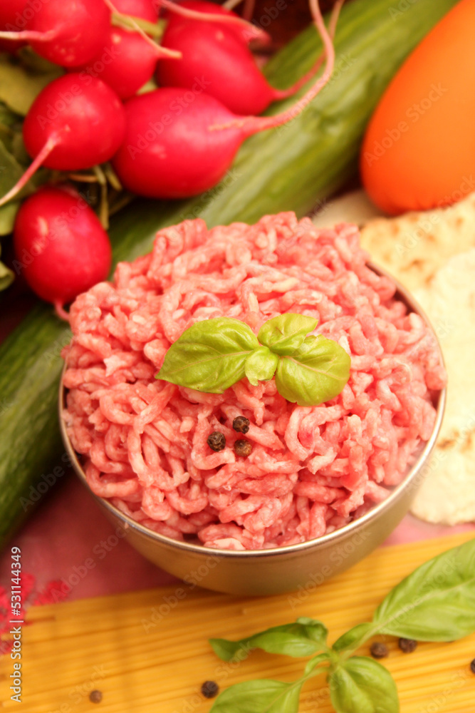 Rohes Hackfleisch Rohes Hackfleisch