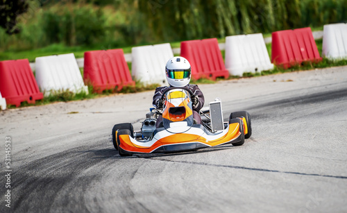 Go kart racing and motorsport photo