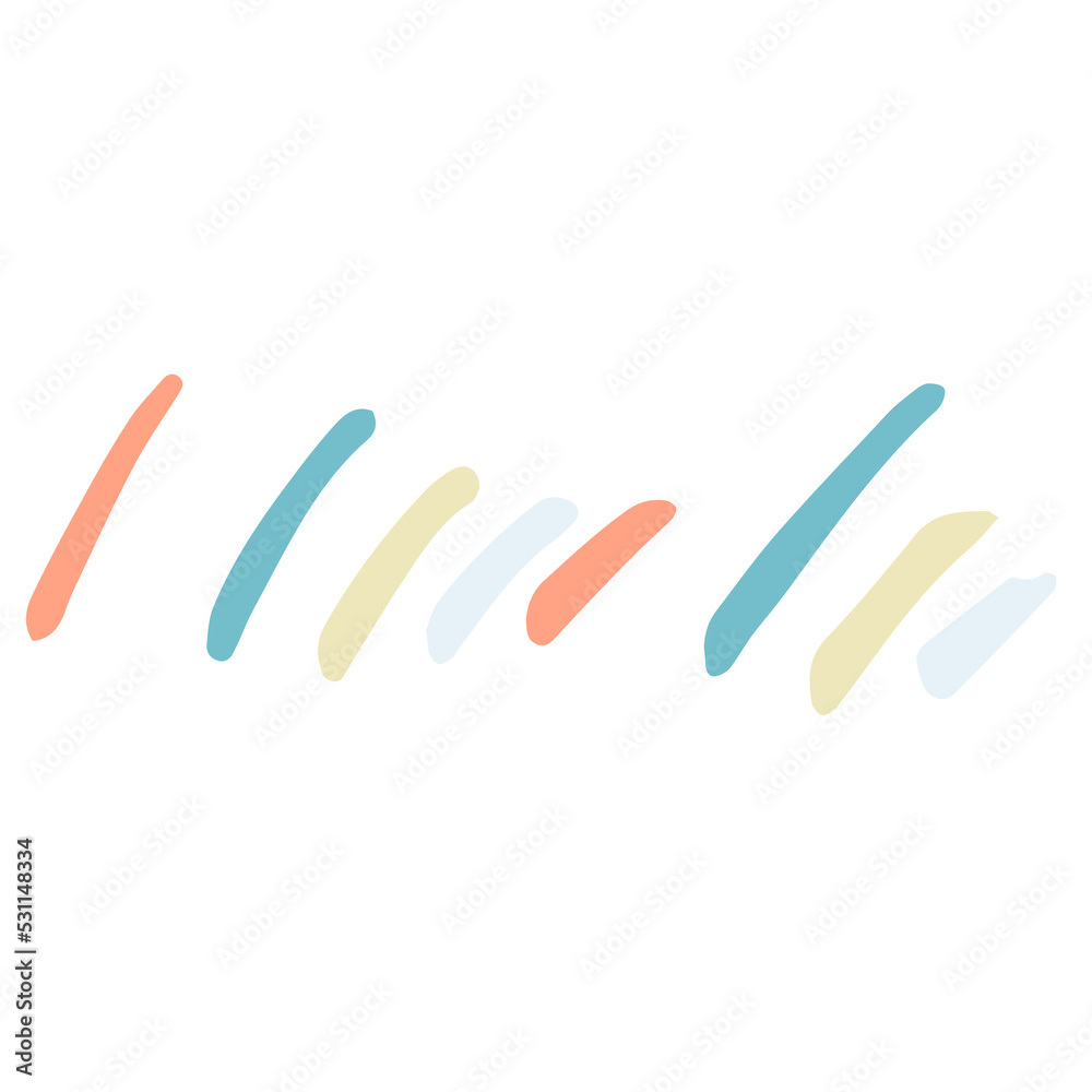 Abstract hand draw element in doodle style Abstract hand draw element in doodle style