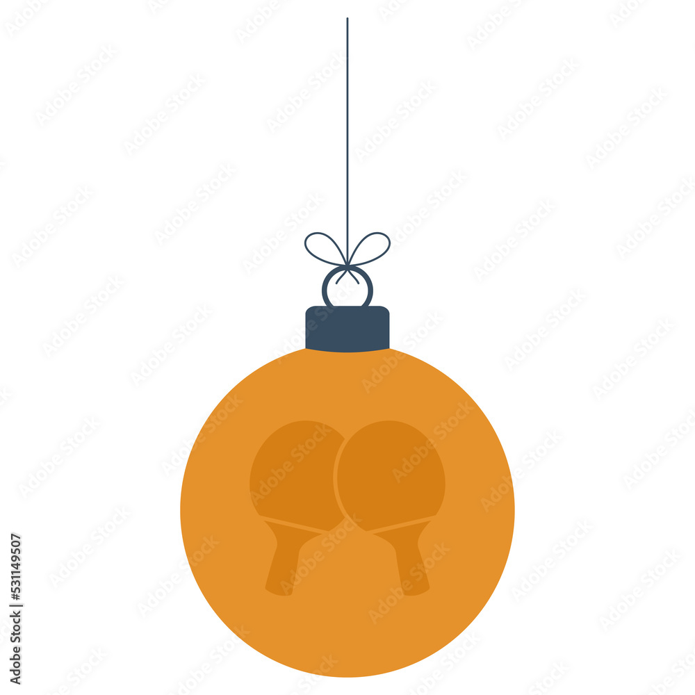 ping-pong christmas ball ping-pong christmas ball