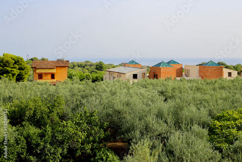 house in the Sicilian countryside