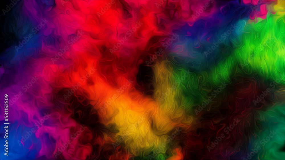 Explosion of color abstract background #10